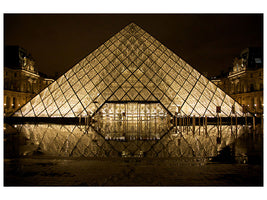 3-piece-canvas-print-at-night-at-the-louvre