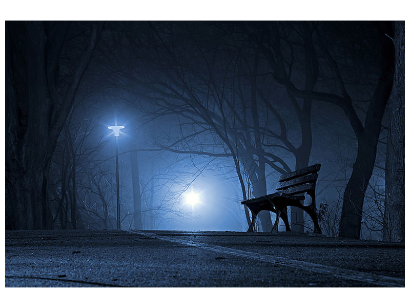 3-piece-canvas-print-at-night-in-the-park