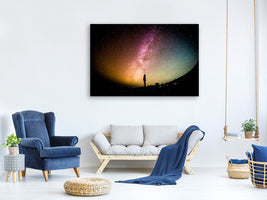modern-4-piece-canvas-print-at-the-milky-way-i