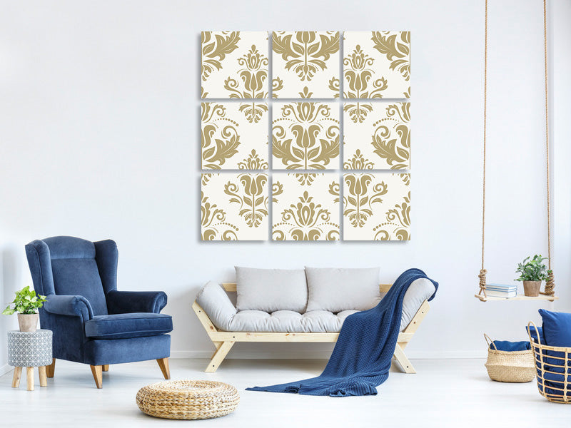 canvas-print-baroque-ornaments