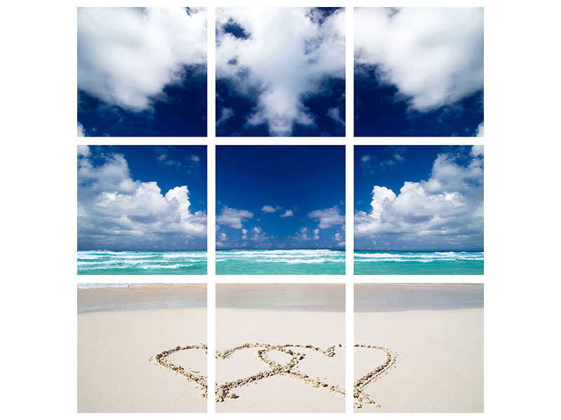 4-piece-canvas-print-beach-love-s