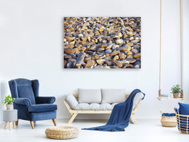 panoramic-canvas-print-beach-stones-ii