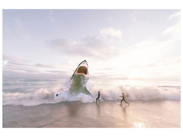 3-piece-canvas-print-beware-shark