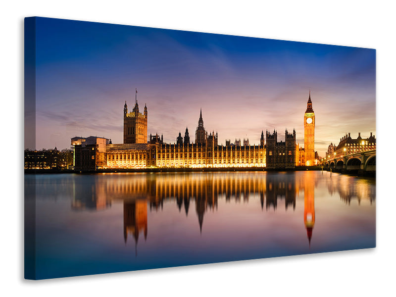 5-piece-canvas-print-big-ben-at-night