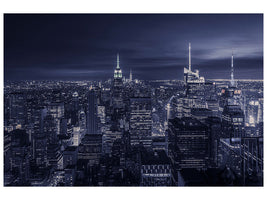 4-piece-canvas-print-blue-city