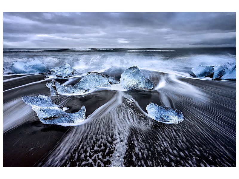 panoramic-canvas-print-blue-diamonds