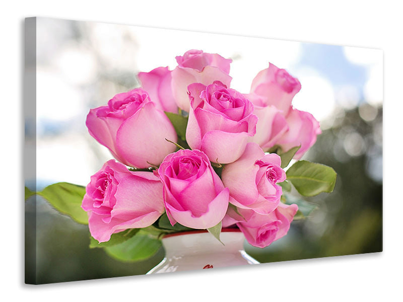 3-piece-canvas-print-bouquet-of-roses-in-pink