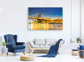 modern-4-piece-canvas-print-brooklyn-bridge-at-night