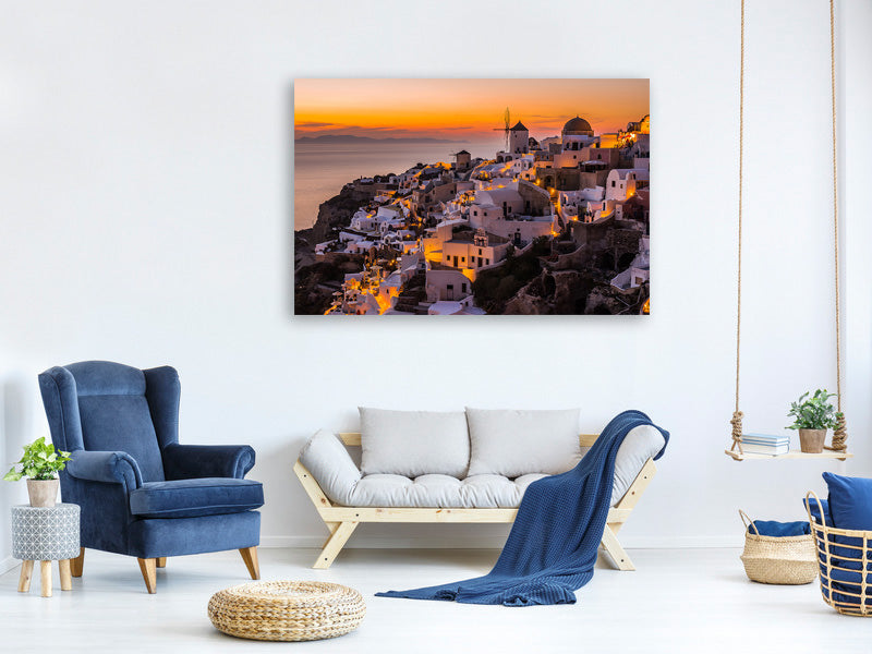 modern-4-piece-canvas-print-calispera-santorini