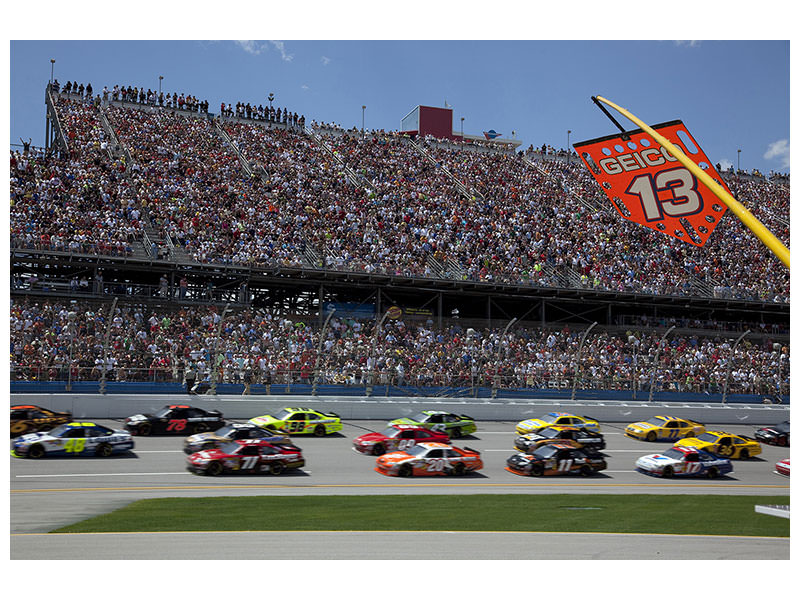 canvas-print-car-racing-in-nascar