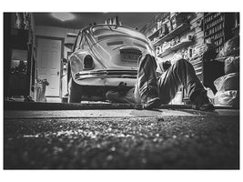 canvas-print-oldtimer-repair