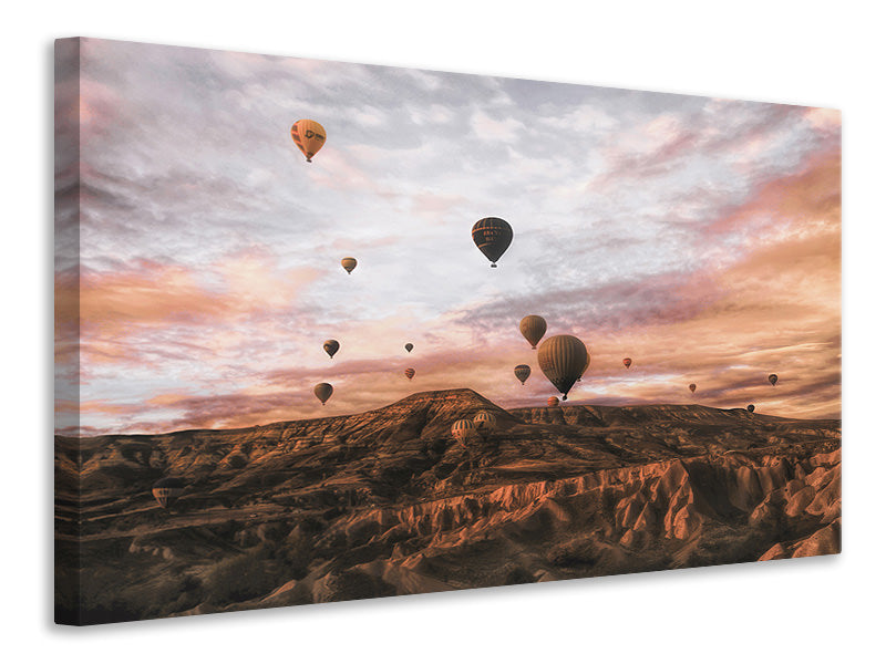 4-piece-canvas-print-cappodocia-hot-air-balloon