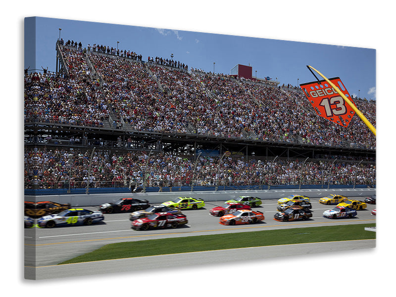 3-piece-canvas-print-car-racing-in-nascar