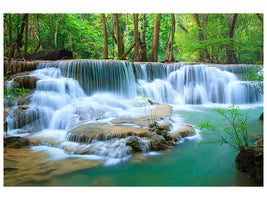 panoramic-3-piece-canvas-print-cascade-huay-mae-khamin