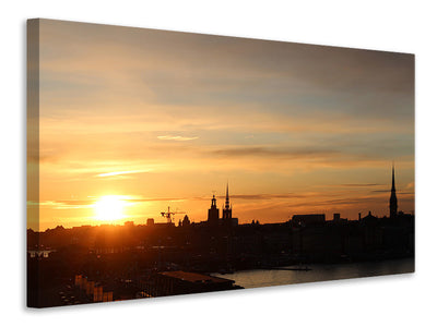 3-piece-canvas-print-city-in-the-evening-light