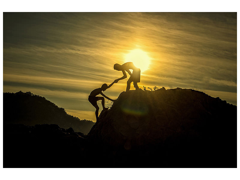 panoramic-canvas-print-climbing-in-the-mountains
