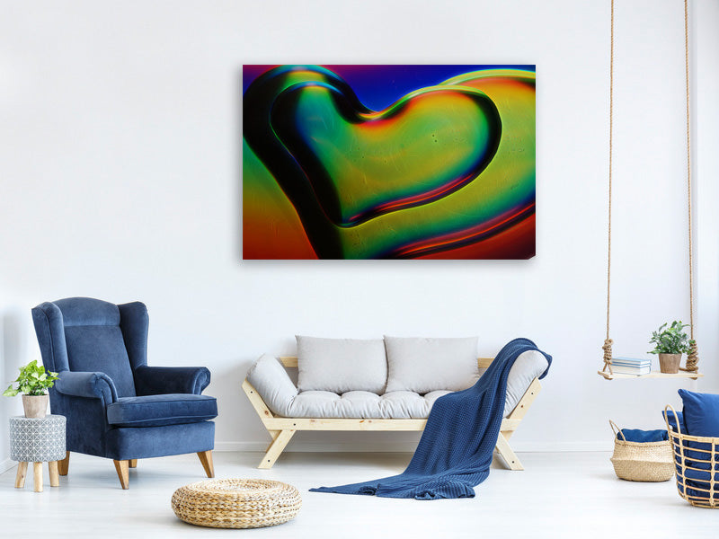 4-piece-canvas-print-colored-hearts