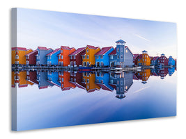 5-piece-canvas-print-colored-homes