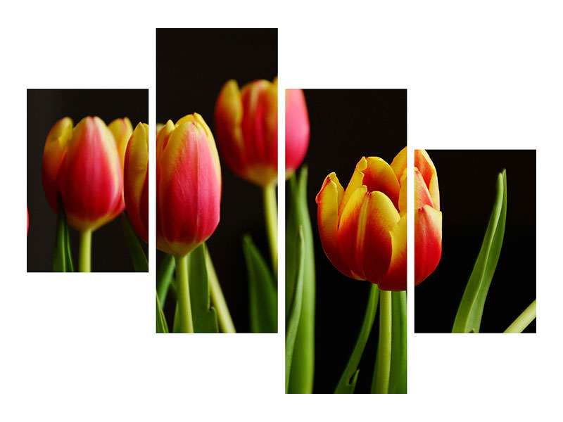 canvas-print-colorful-tulips
