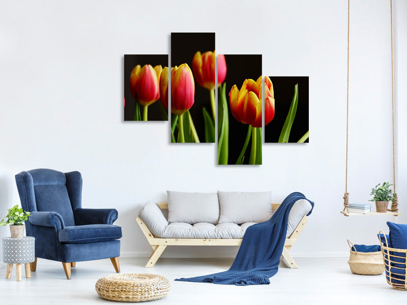 canvas-print-colorful-tulips