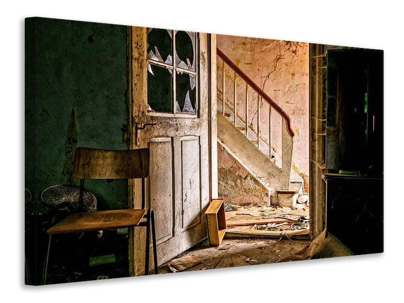 4-piece-canvas-print-crumbled-stairs