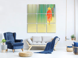 canvas-print-dame-in-rot