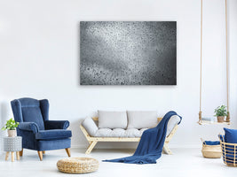 panoramic-3-piece-canvas-print-dark-raindrops-on-the-wall