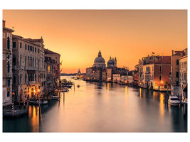 modern-4-piece-canvas-print-dawn-on-venice