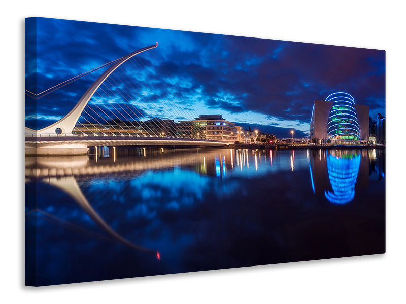 modern-3-piece-canvas-print-dublin-samuel-beckett-bridge