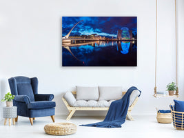 4-piece-canvas-print-dublin-samuel-beckett-bridge