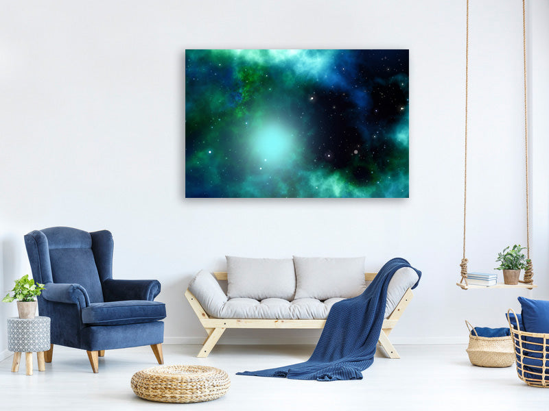 panoramic-3-piece-canvas-print-fantastic-galaxy