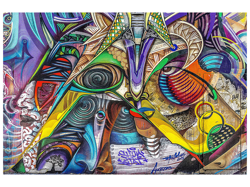 panoramic-canvas-print-fantasy-graffiti