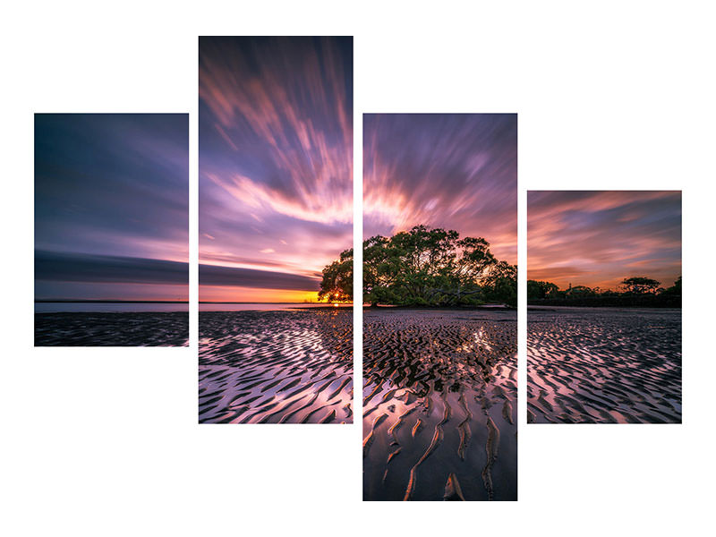 panoramic-3-piece-canvas-print-fascinating-landscape-by-the-sea