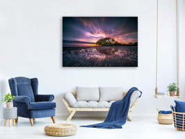 5-piece-canvas-print-fascinating-landscape-by-the-sea