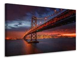 modern-4-piece-canvas-print-fire-over-san-francisco