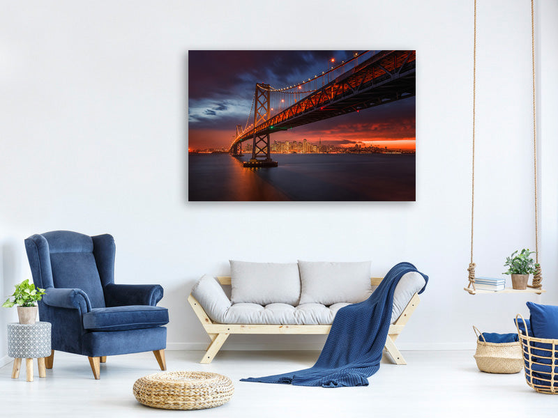 4-piece-canvas-print-fire-over-san-francisco