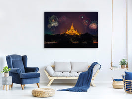 panoramic-3-piece-canvas-print-fireworks-at-the-temple