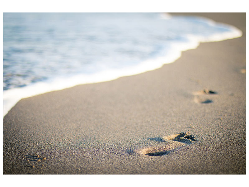 4-piece-canvas-print-footprints-in-the-sand-on-the-beach