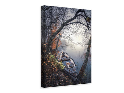 canvas-print-abandoned-boat-on-the-lake