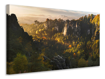 5-piece-canvas-print-forest-whispers