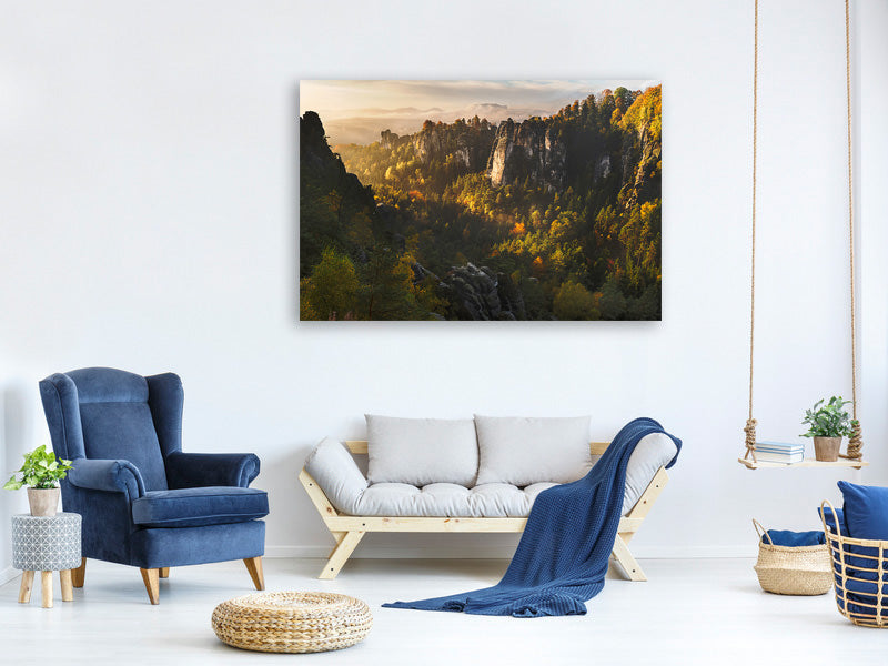 5-piece-canvas-print-forest-whispers
