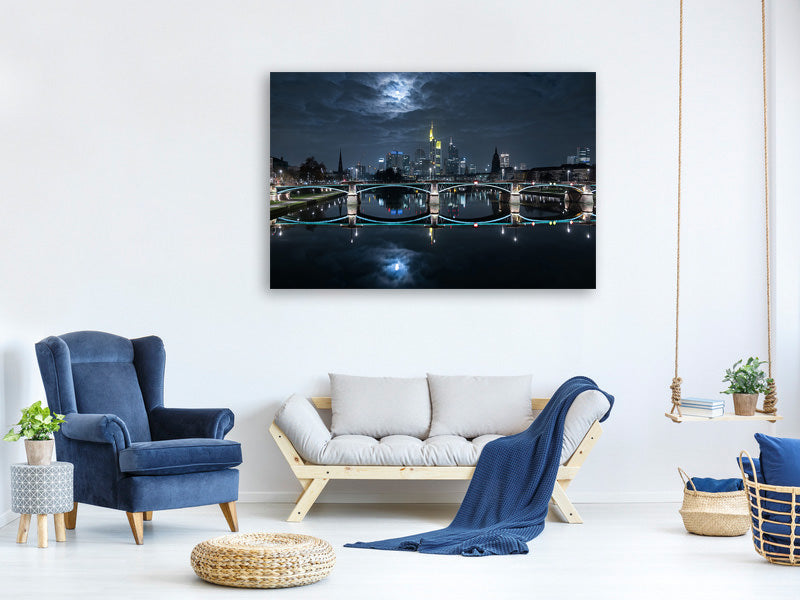 5-piece-canvas-print-frankfurt-at-full-moon