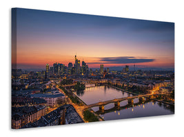 panoramic-canvas-print-frankfurt-skyline-at-sunset