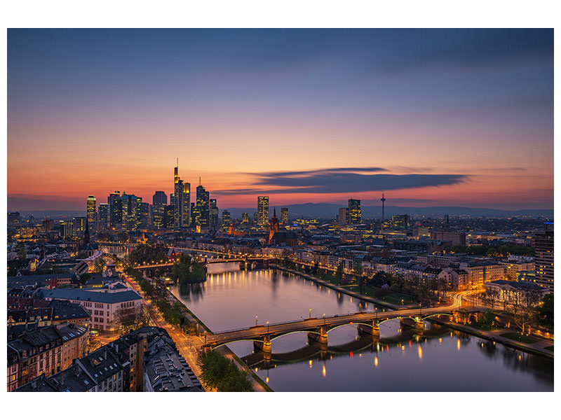 panoramic-3-piece-canvas-print-frankfurt-skyline-at-sunset