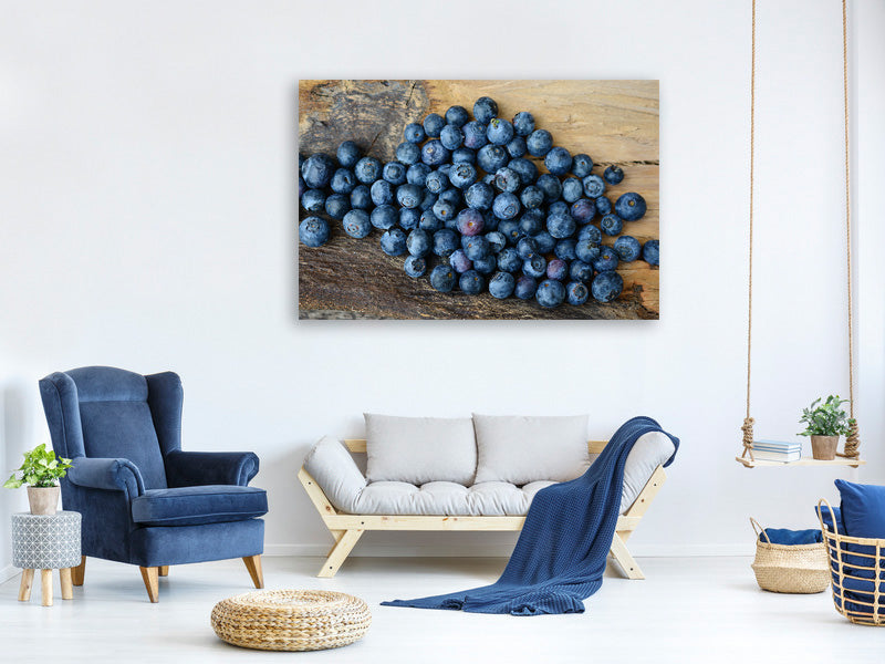 panoramic-3-piece-canvas-print-fresh-blueberries