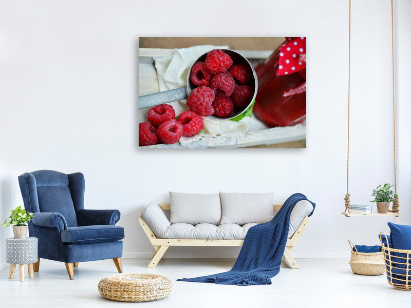 3-piece-canvas-print-fresh-raspberries