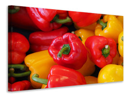 4-piece-canvas-print-fresh-sweet-pepper
