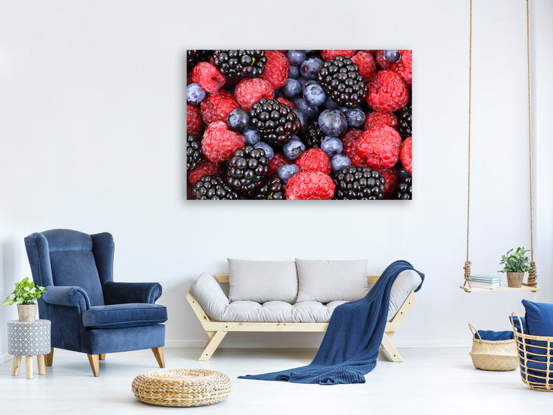 panoramic-3-piece-canvas-print-fruity-berries