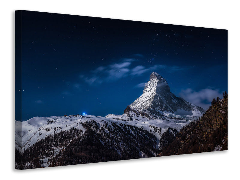 modern-4-piece-canvas-print-full-moon-at-matterhorn