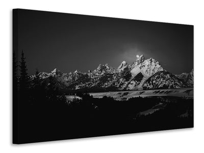 modern-4-piece-canvas-print-in-the-glow-of-the-full-moon